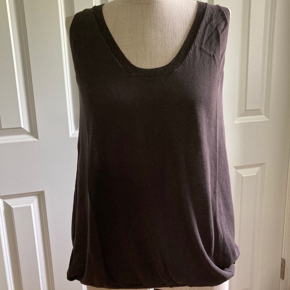 Comptoir des Cotonniers Brown Sleeveless Top